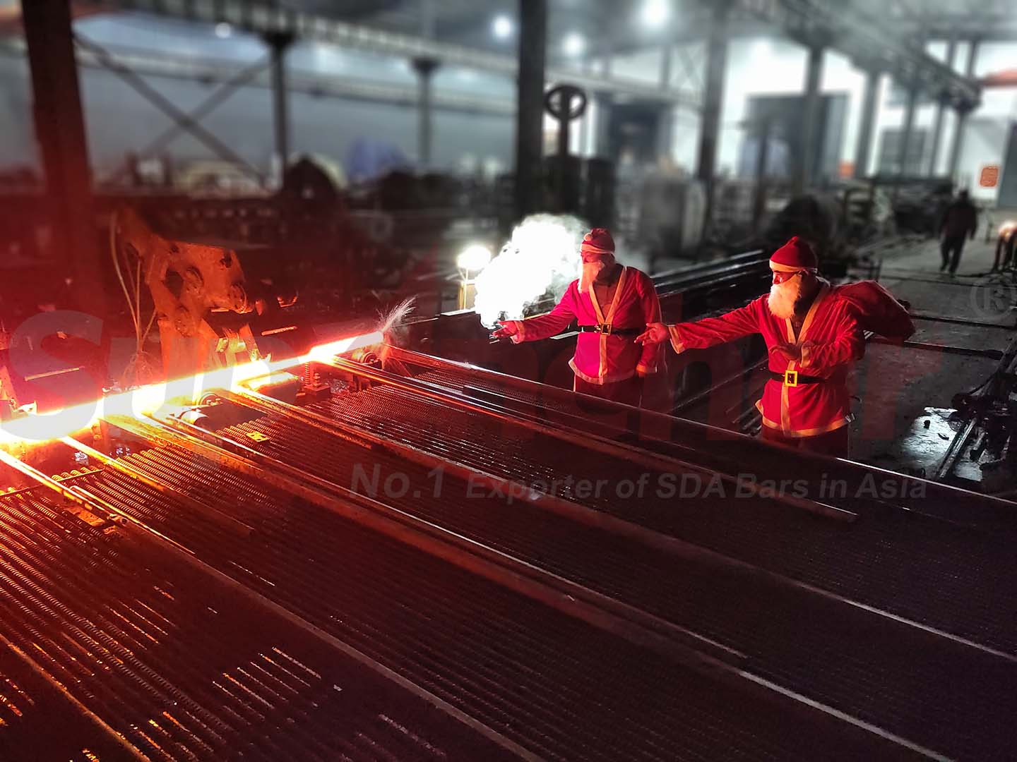 Construction site using SupAnchor self drilling anchor system