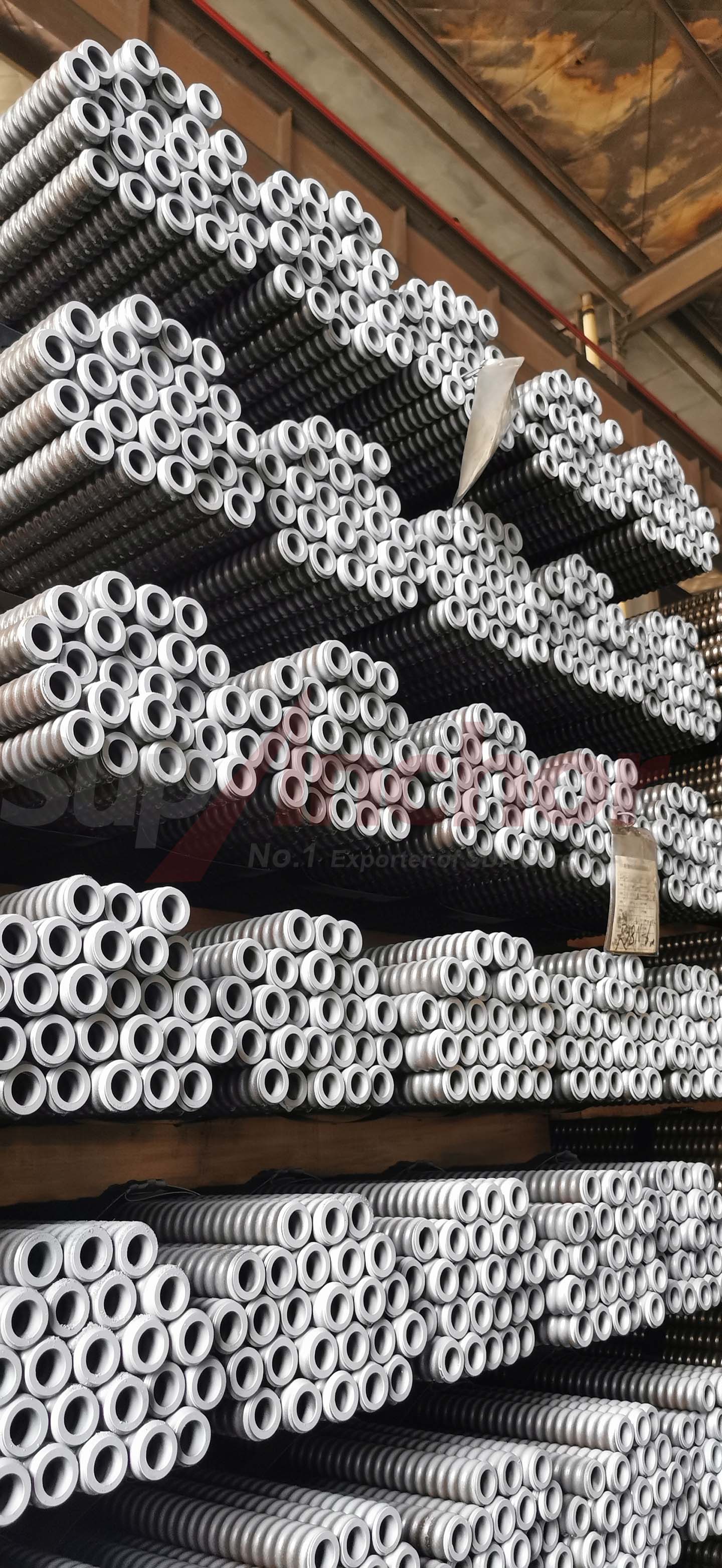 Construction site using SupAnchor self drilling anchor system