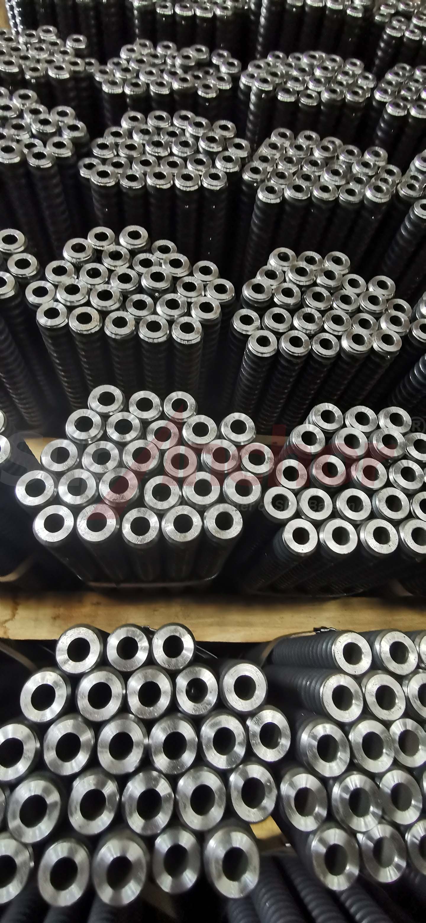Construction site using SupAnchor self drilling anchor system