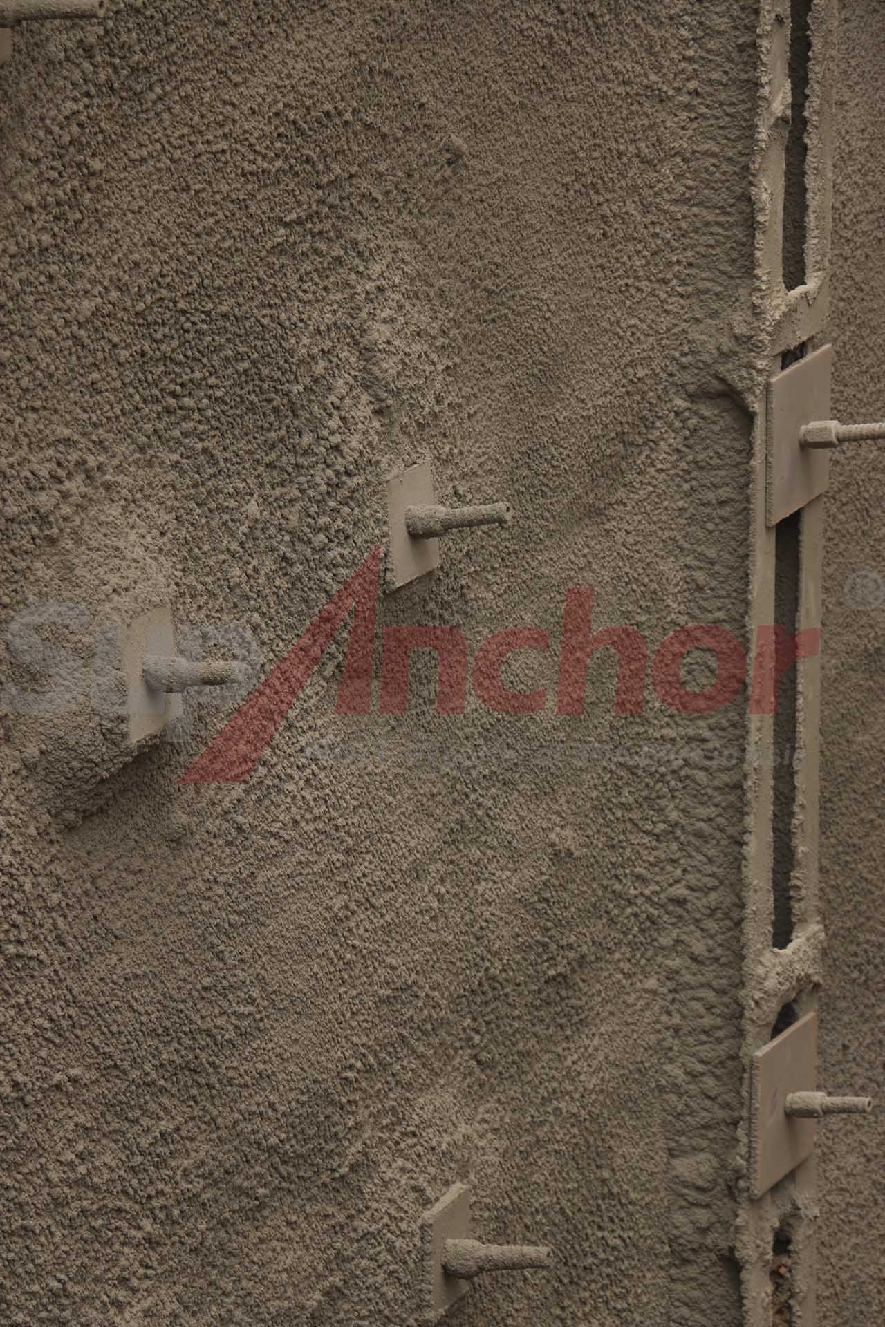 Construction site using SupAnchor self drilling anchor system