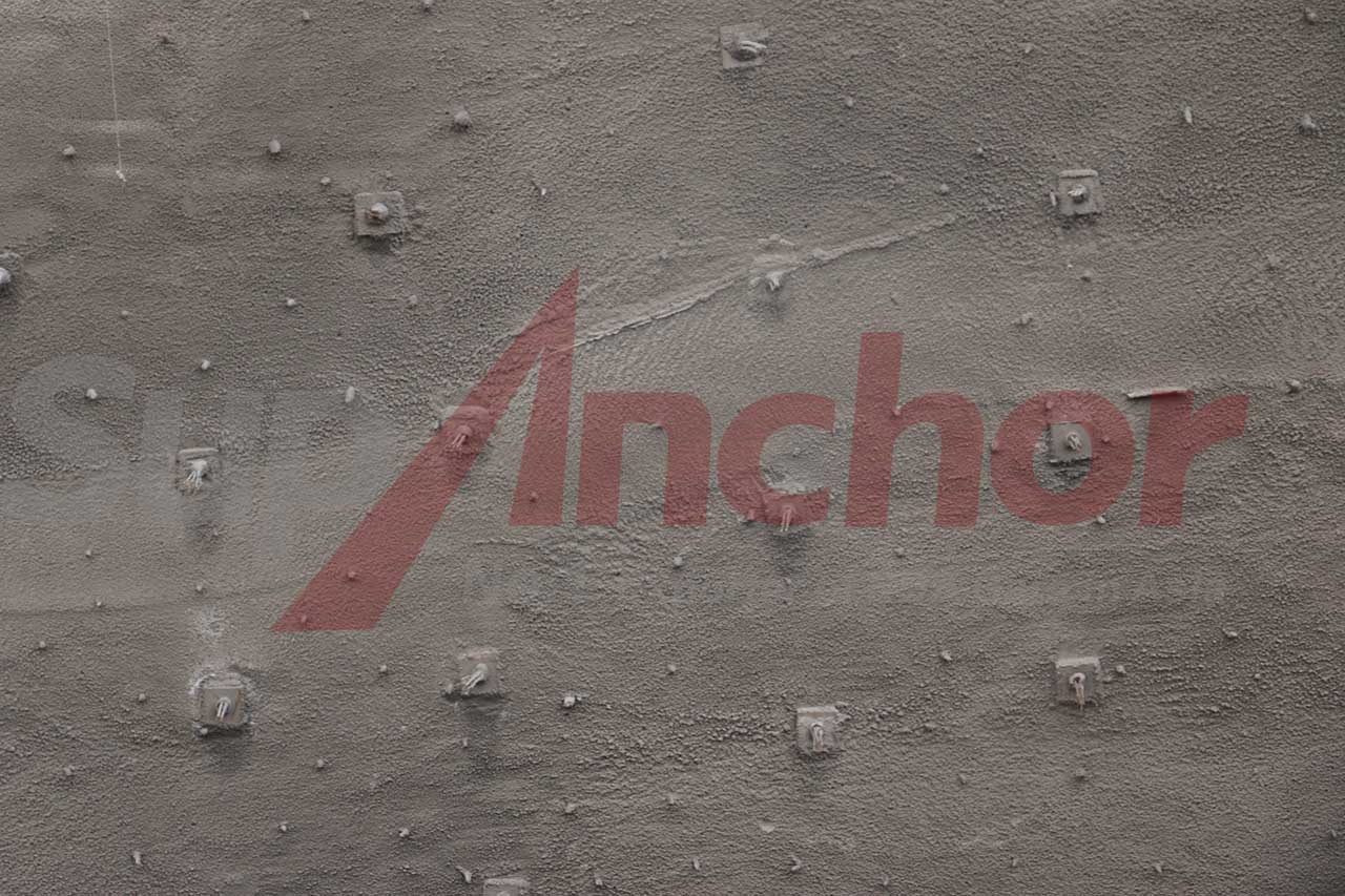 Construction site using SupAnchor self drilling anchor system