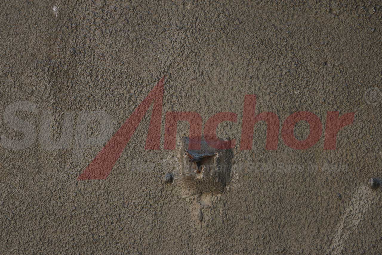 Construction site using SupAnchor self drilling anchor system