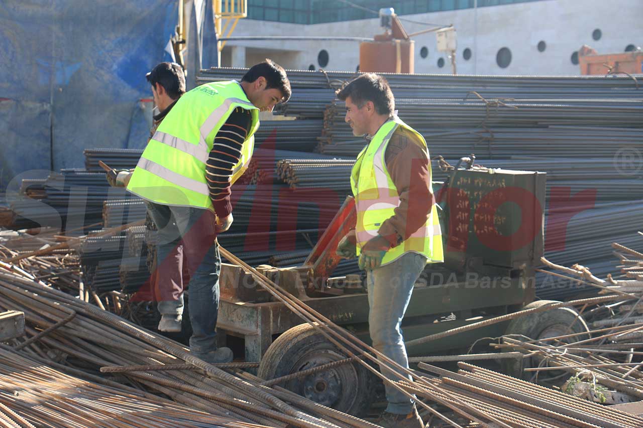 Construction site using SupAnchor self drilling anchor system