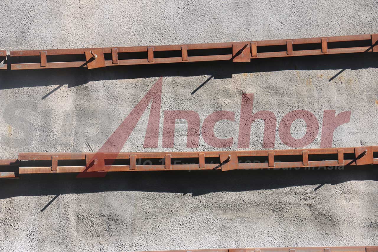 Construction site using SupAnchor self drilling anchor system